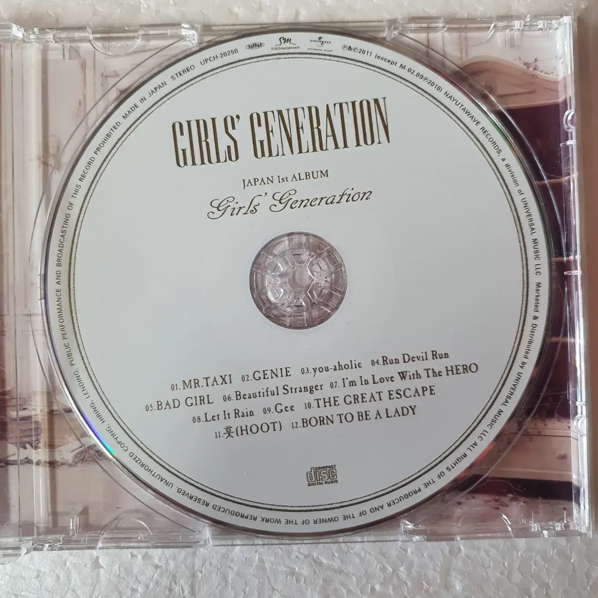 소녀시대 GIRLS GENERATION 걸그룹 일본 CD 중고