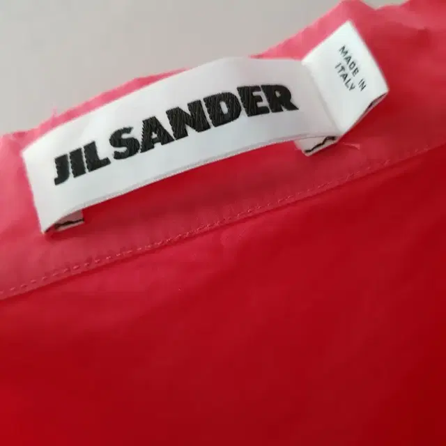 정품 질샌더 헨리넥 코튼 셔츠 블라우스 55~66 JILSANDER