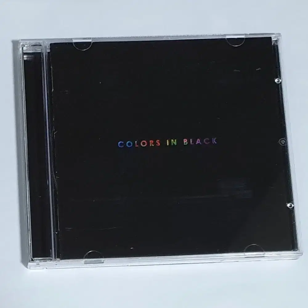 넬 8집 Colors In Black 앨범 시디 CD