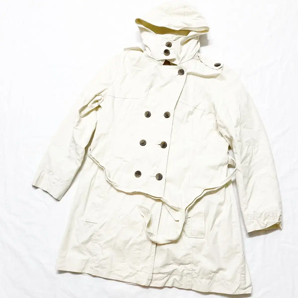 GAP - Hooded trench coat