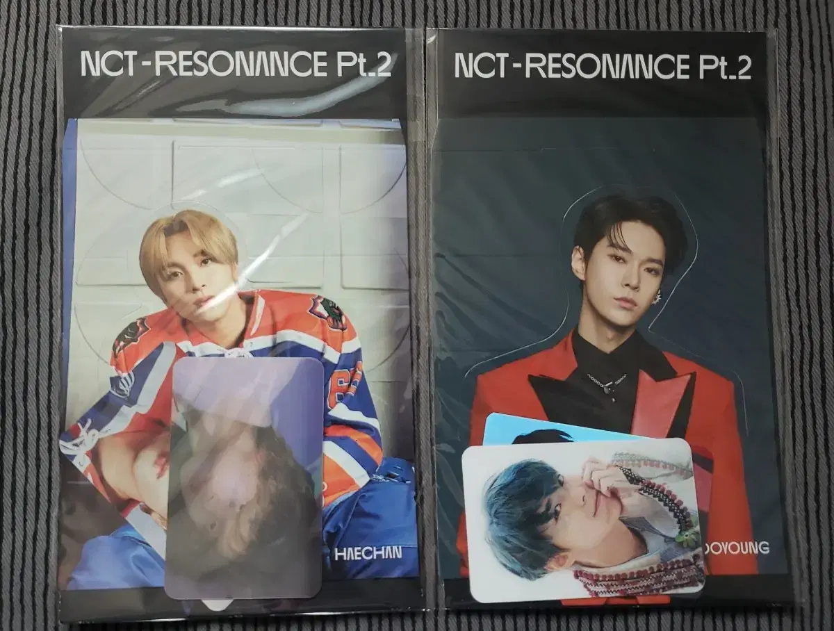 NCT 127 doyoung haechan RESONANCE Pt.2 hologram photocard Set