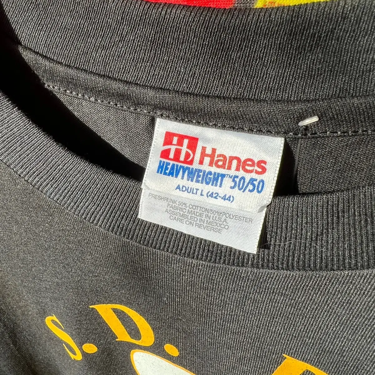 Hanes 꿀벌 프린팅 반팔티