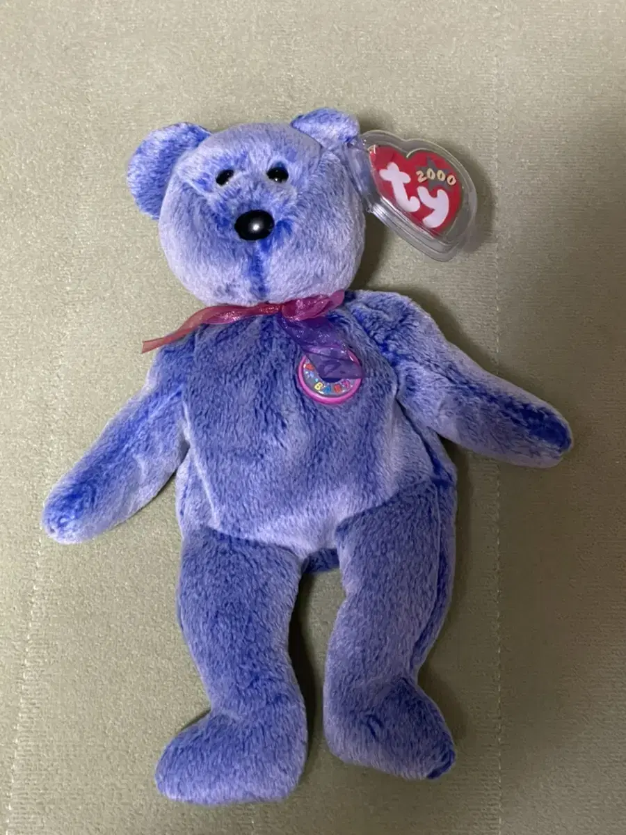 ty Used Teddy Bear Perry Wingle