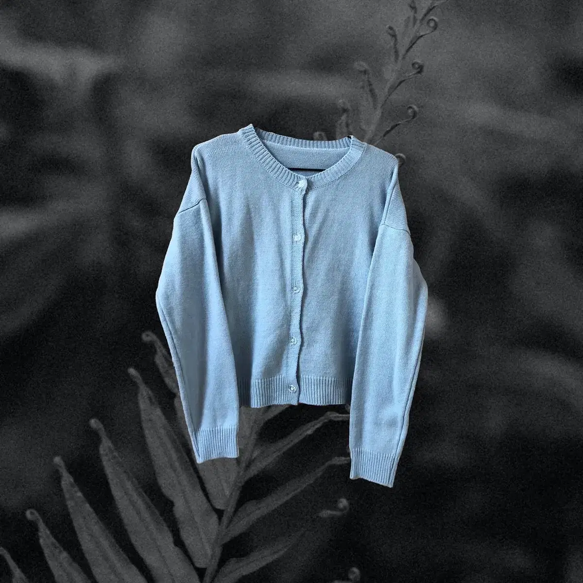 Vintage sky blue cardigan