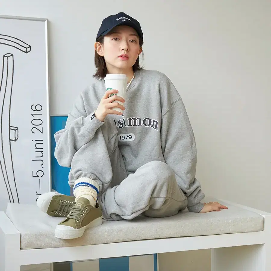 벤시몽  BENSIMON 1979 HERITAGE SWEAT SHIRT 