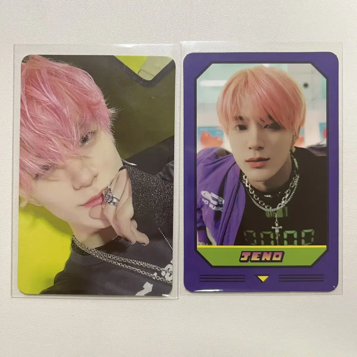 Jeno Glitchmode pop up Matching Card Photocard Set