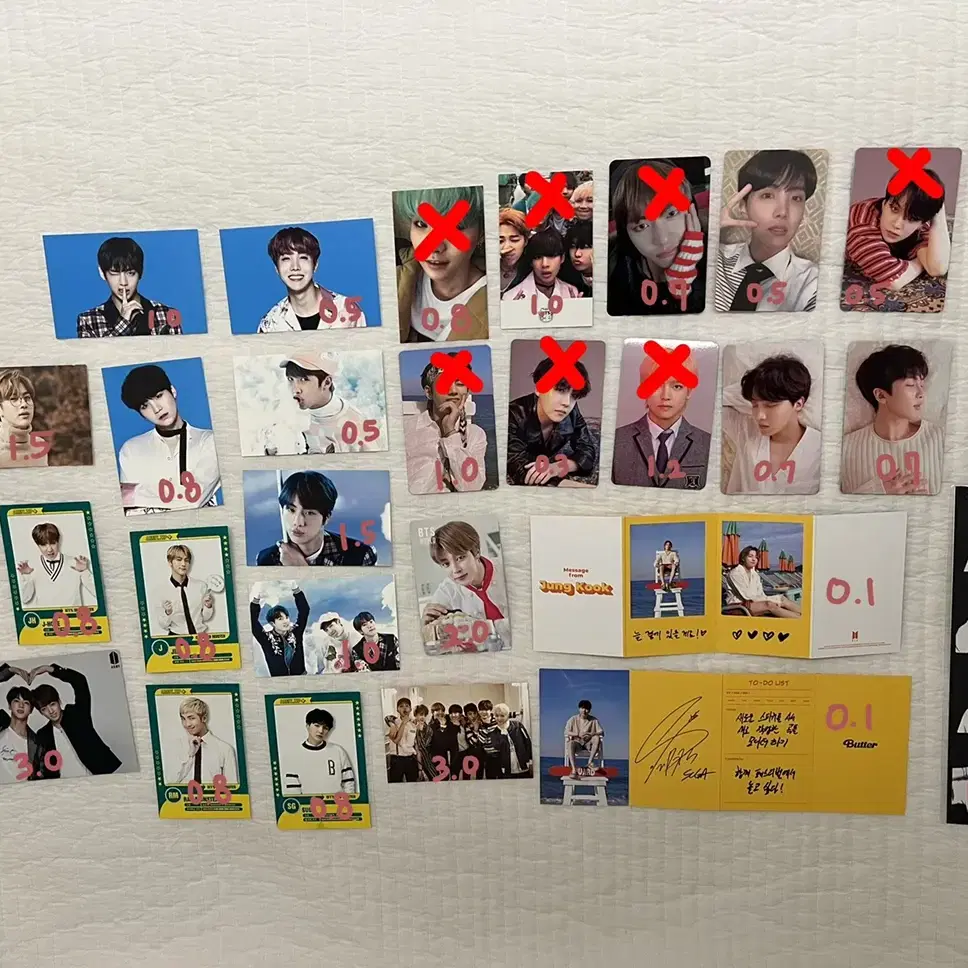 방탄소년단 포토카드 btsphotocard