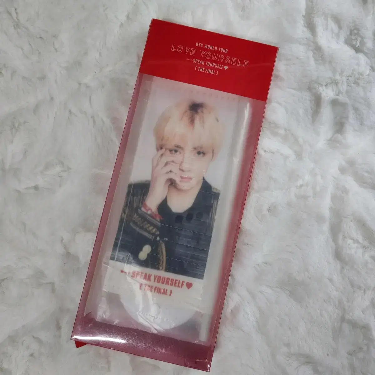 BTS Taehyung V Japan Spiccon The Final Mini Flag Unsealed