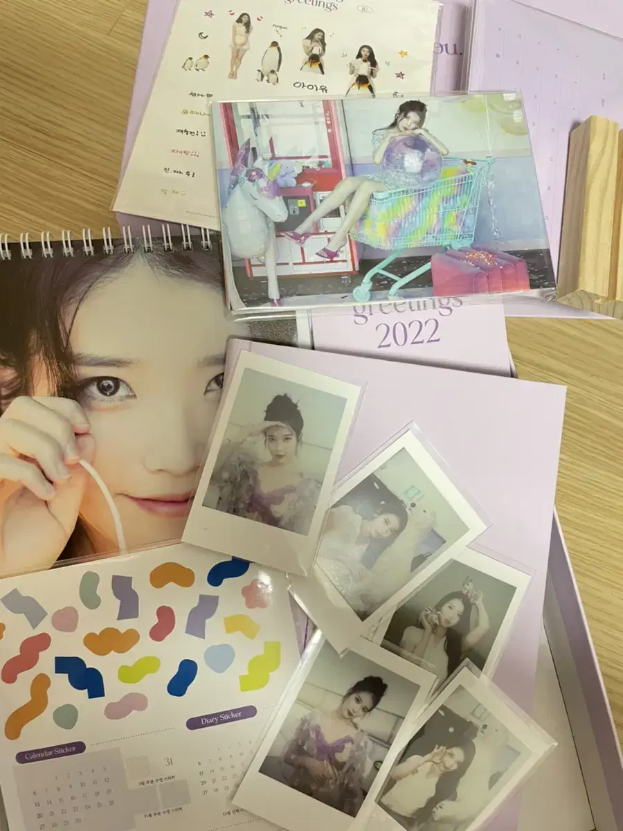 IU 2022 season's greetings + Option B Photo Card