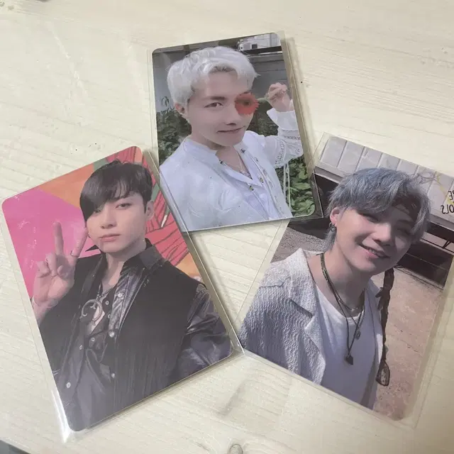 S급 butter 럭드 포카 bts photocard 정국지민태형윤기호석