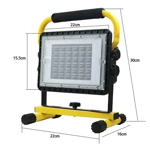 (무료배송) 야간 캠핑 현장 작업 실외조명 LED투광등