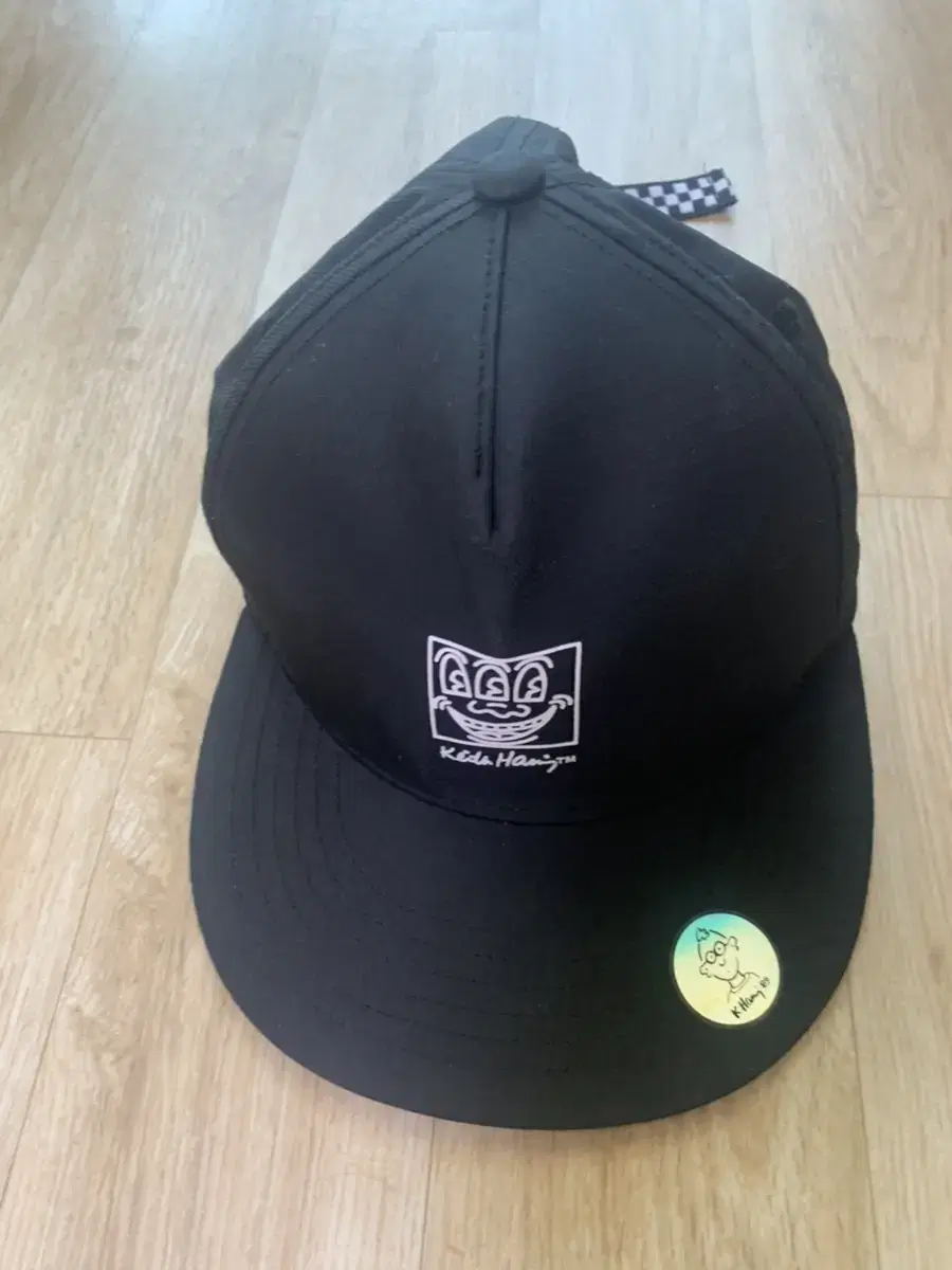 Unworn Key Haring Rubber Patch Snapbacks