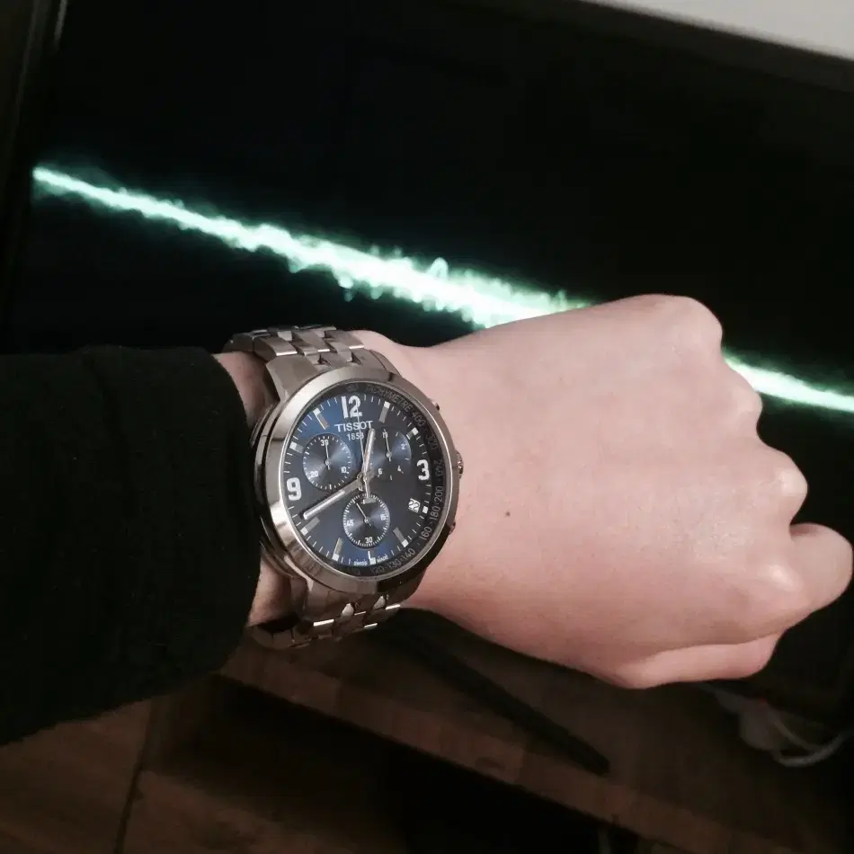 TISSOT 티쏘 PRC200 청판 보증서 풀구성