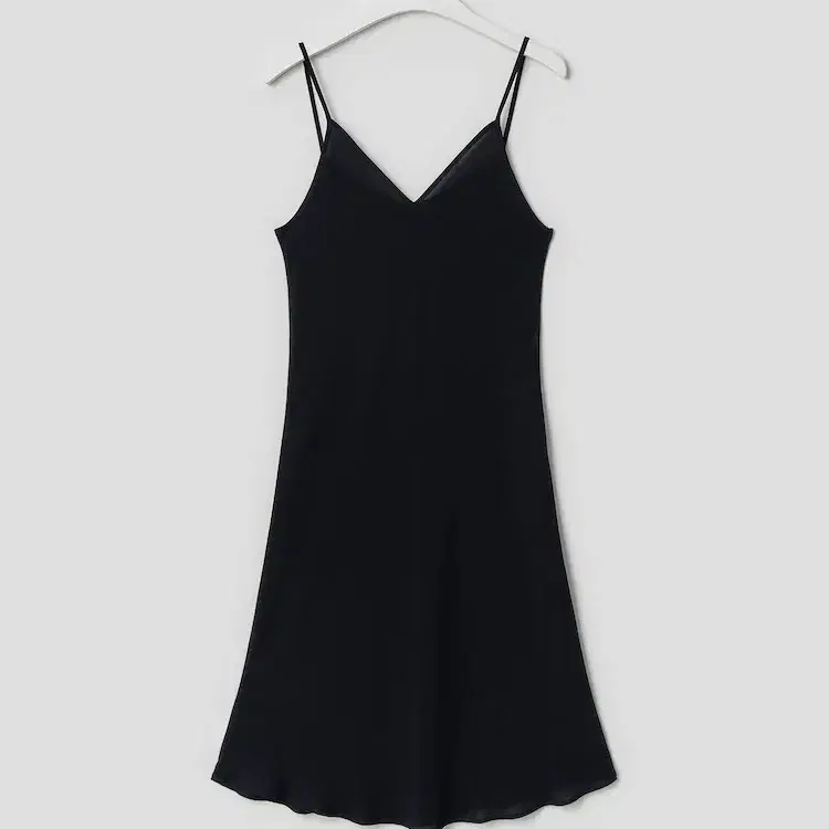 비이커 Summer Clean Collar Dress - Navy