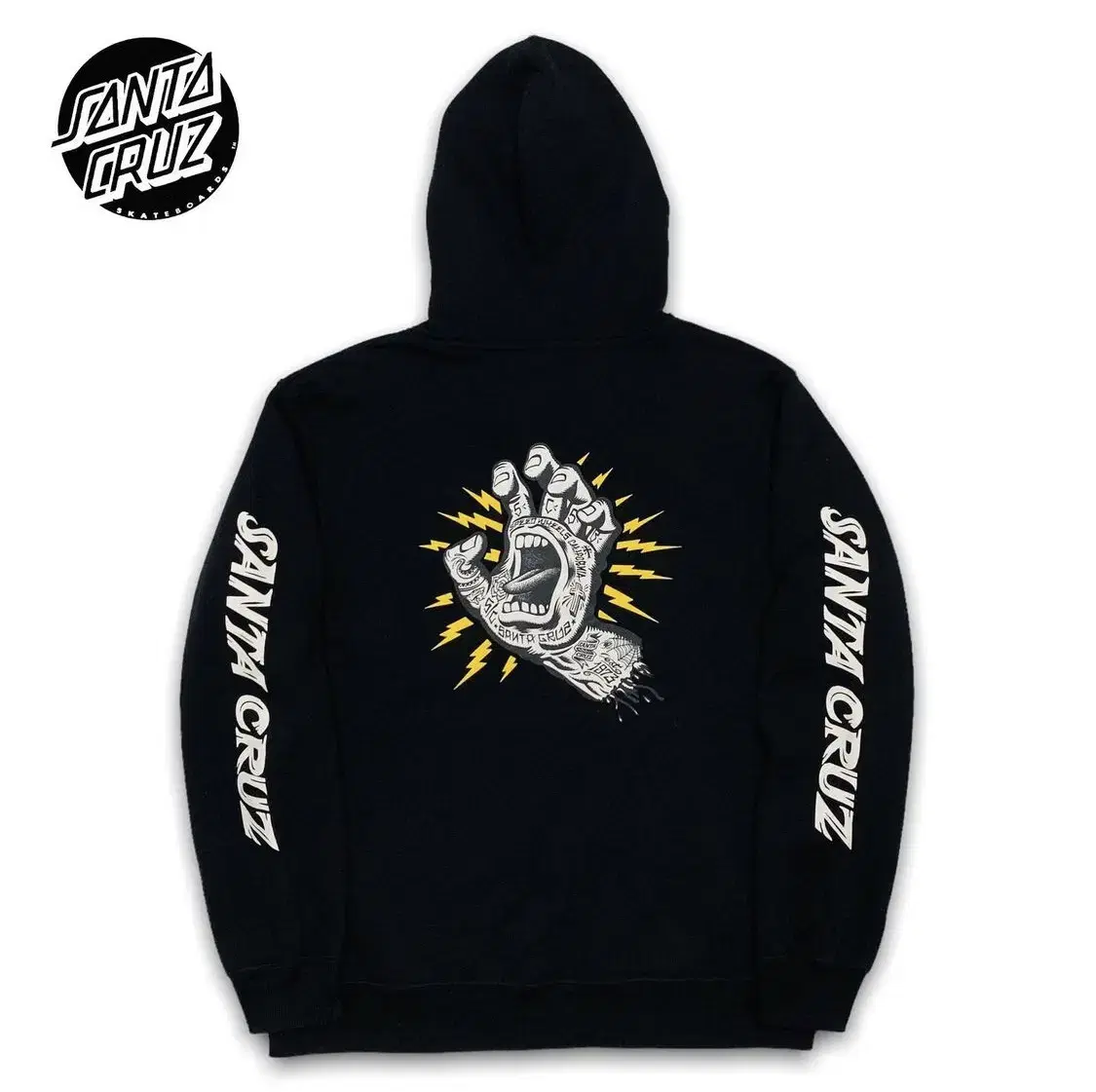 Santa Cruz Hand Tattooed Hoodie