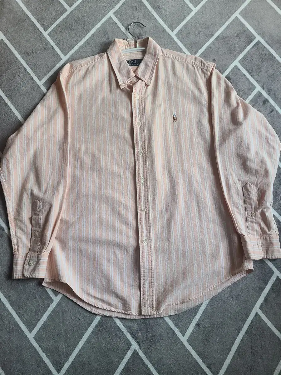 POLO Polo 90s OCBD Striped Shirt