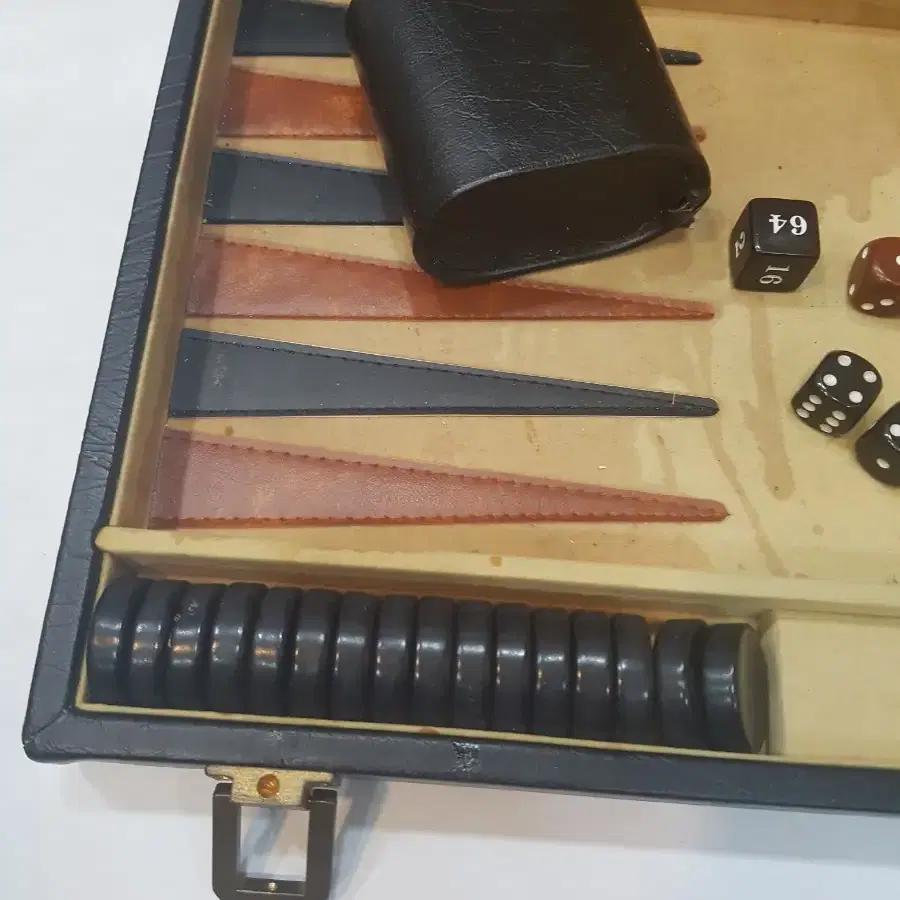 빈티지 골동품 BACKGAMMON 게임