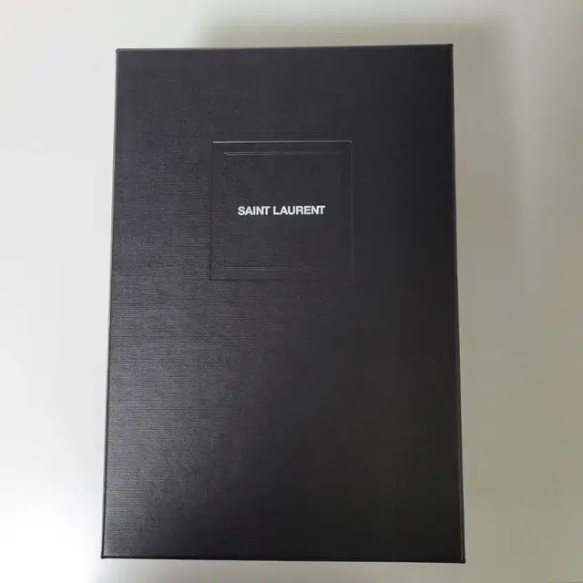 새상품) 생로랑 페니로퍼 스웨이드 모노그램 블랙 Saint Laurent