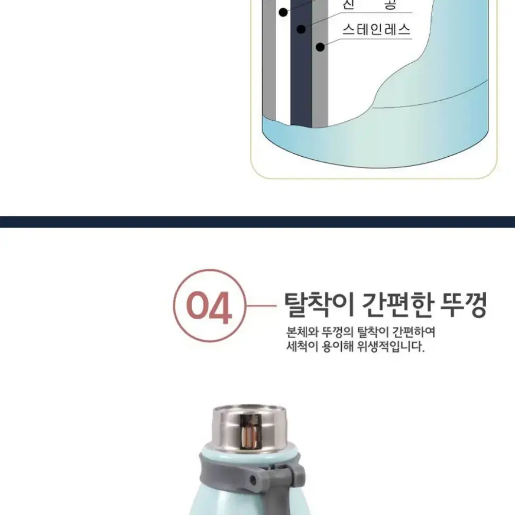 로얄그래프톤 스카이 보온보냉병 750ml