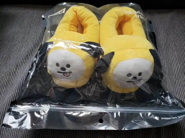 (원가이하양도) BT21 CHIMMY 인형 슬리퍼 라이프렌즈 치미