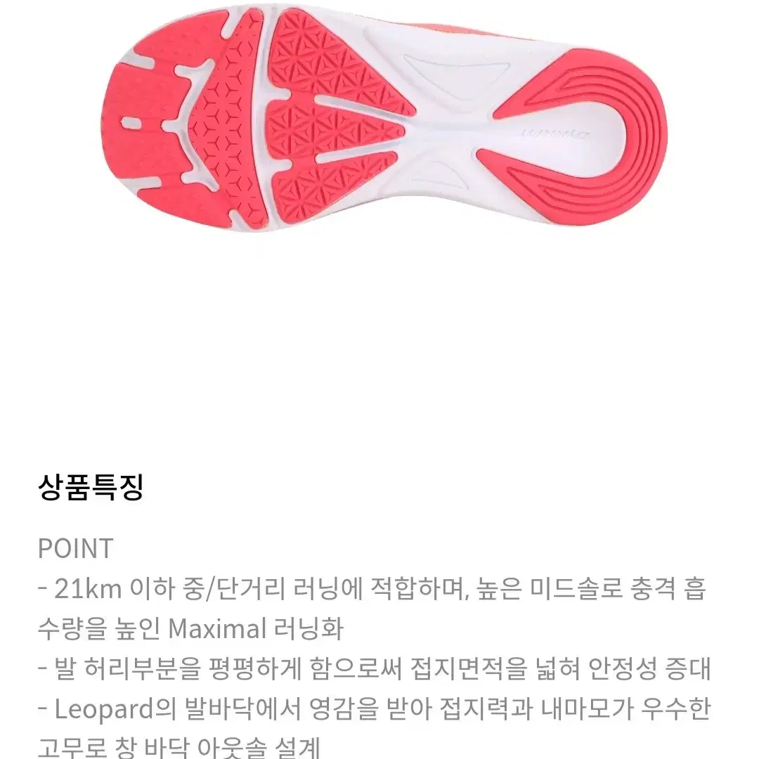 (새제품) 다이나핏 러닝 밎 트레킹화 사이즈 245