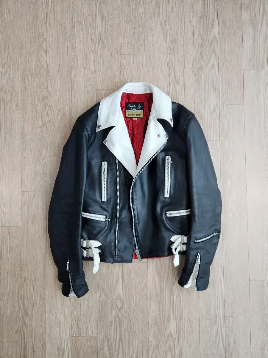 Triple Six 666 Vintage Rider Leather Jacket