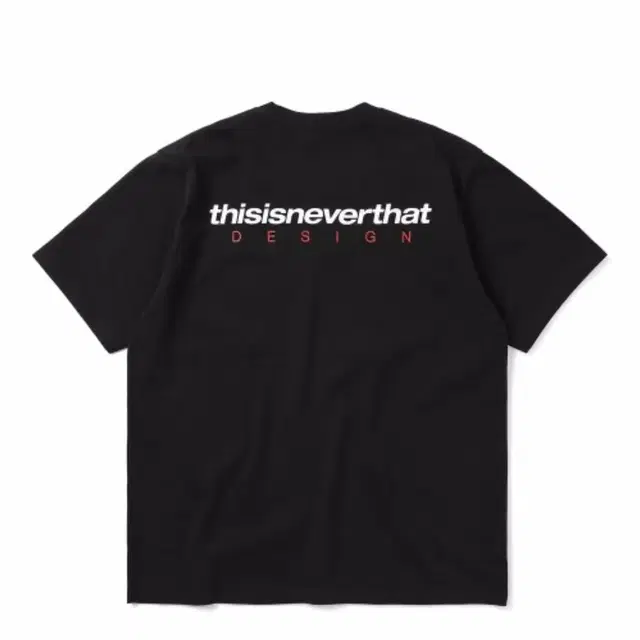 디스이즈네버댓 DSN-Logo Tee Black(S사이즈)