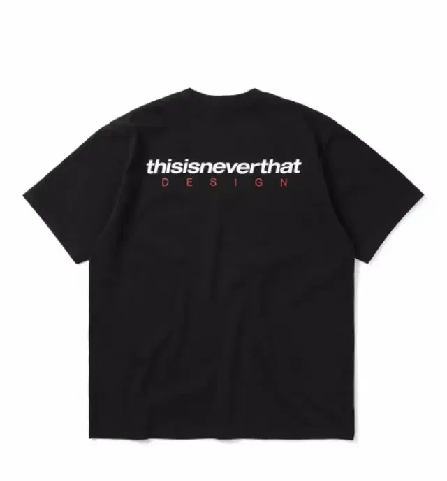 디스이즈네버댓 DSN-Logo Tee Black(S사이즈)