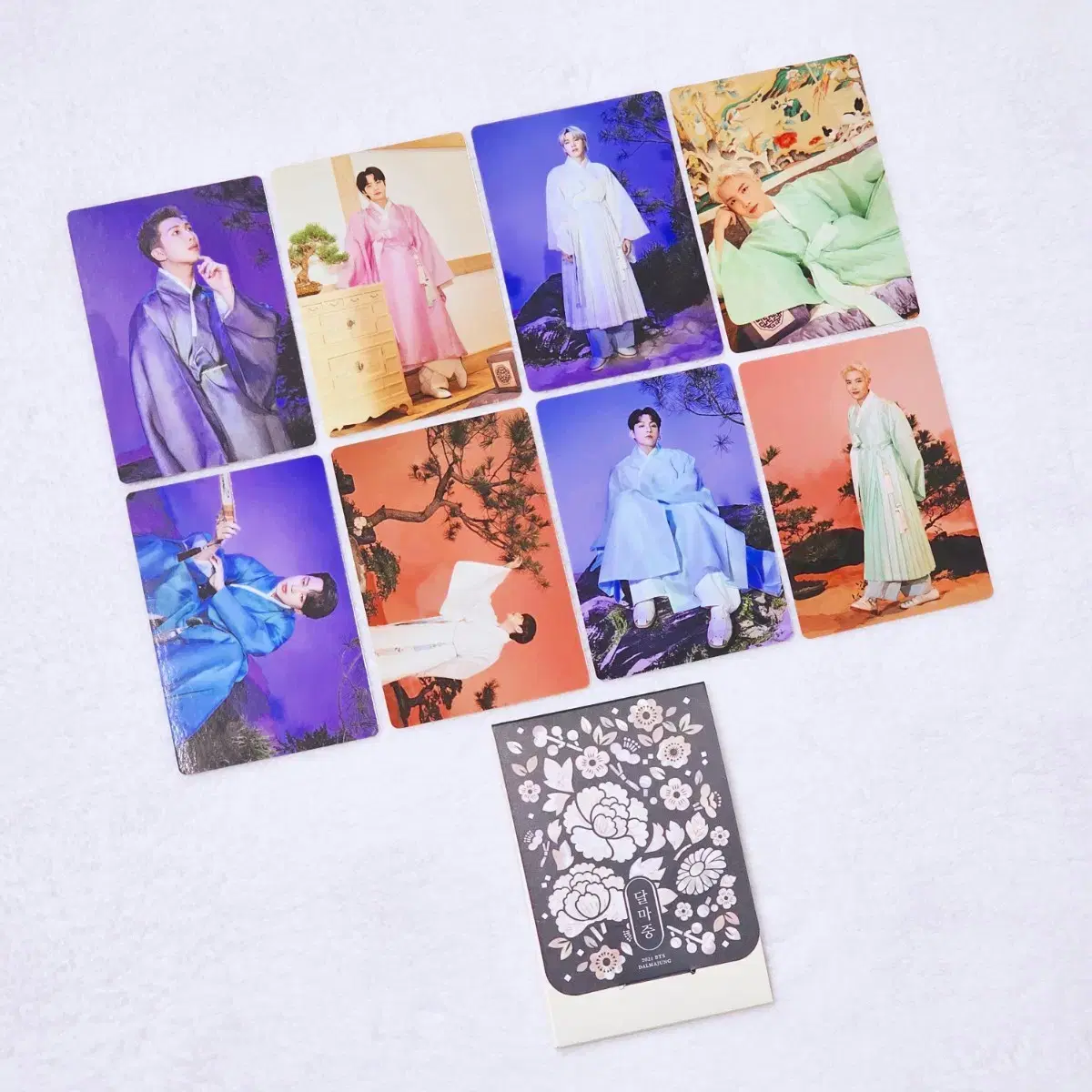 bangtanDalmaJungminiPhotocardMiPominiPokaNamjoonseokjinYoon KihoSeokjiminTaehyungJungkook12345678