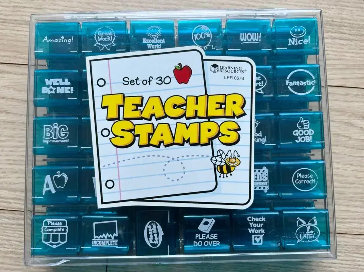 티처 스탬프 세트 (30개) (teacher stamps)