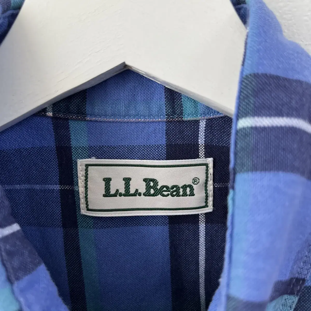 L.L.BEAN. 80's shirt ( made in USA )