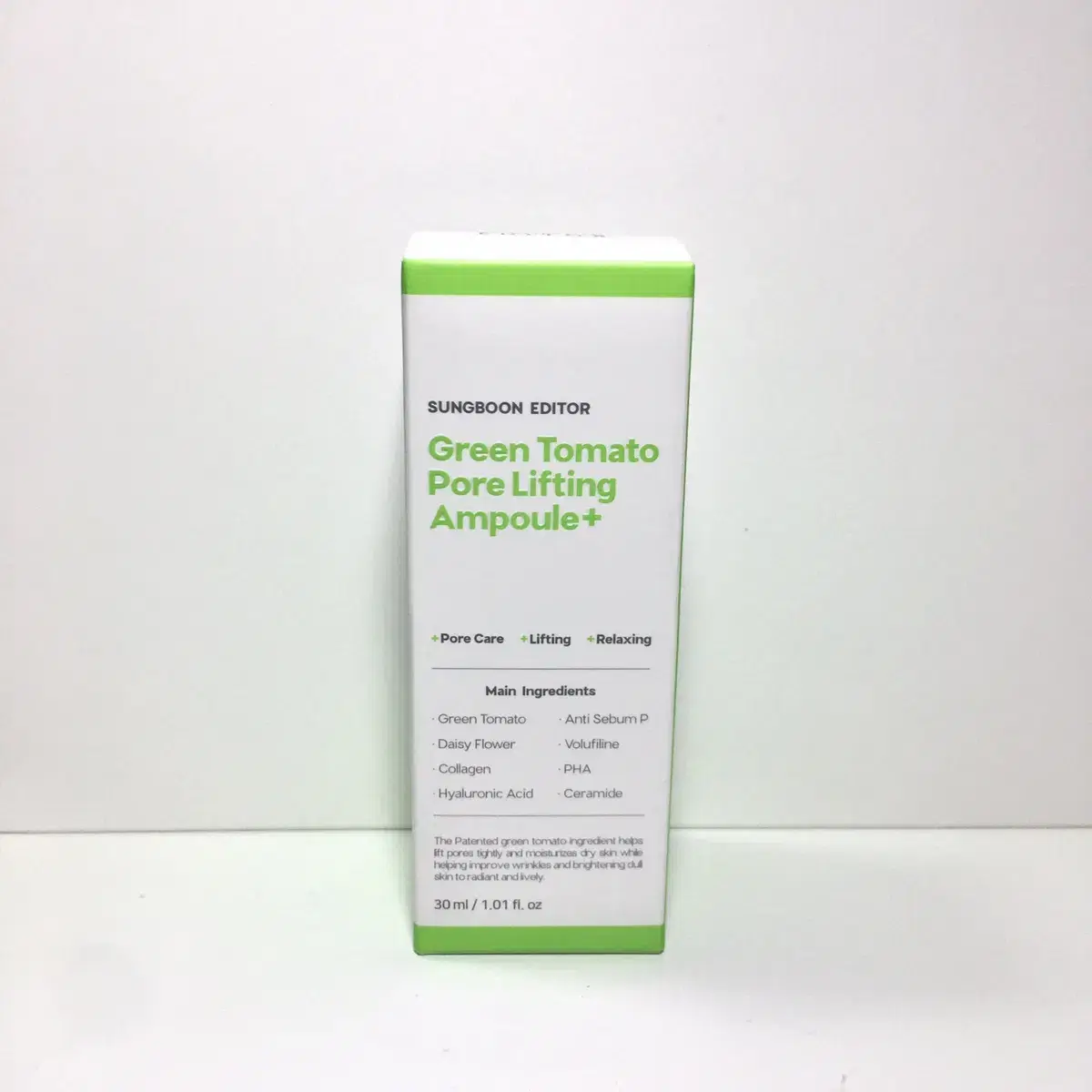 *New*Ingredient Dieter Green Tomato Pore Lifting Ampoule Plus 30ml