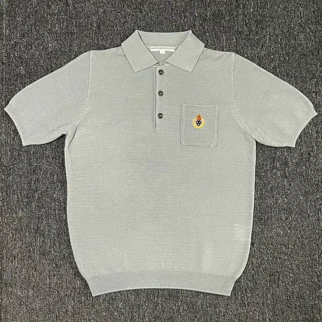 헤리티지플로스 crest polo knit