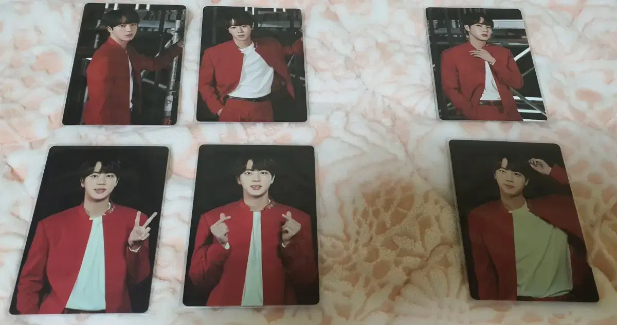 BTS Map of the Soul: 7 online concert One-on-One Mini Photocard Seokjin