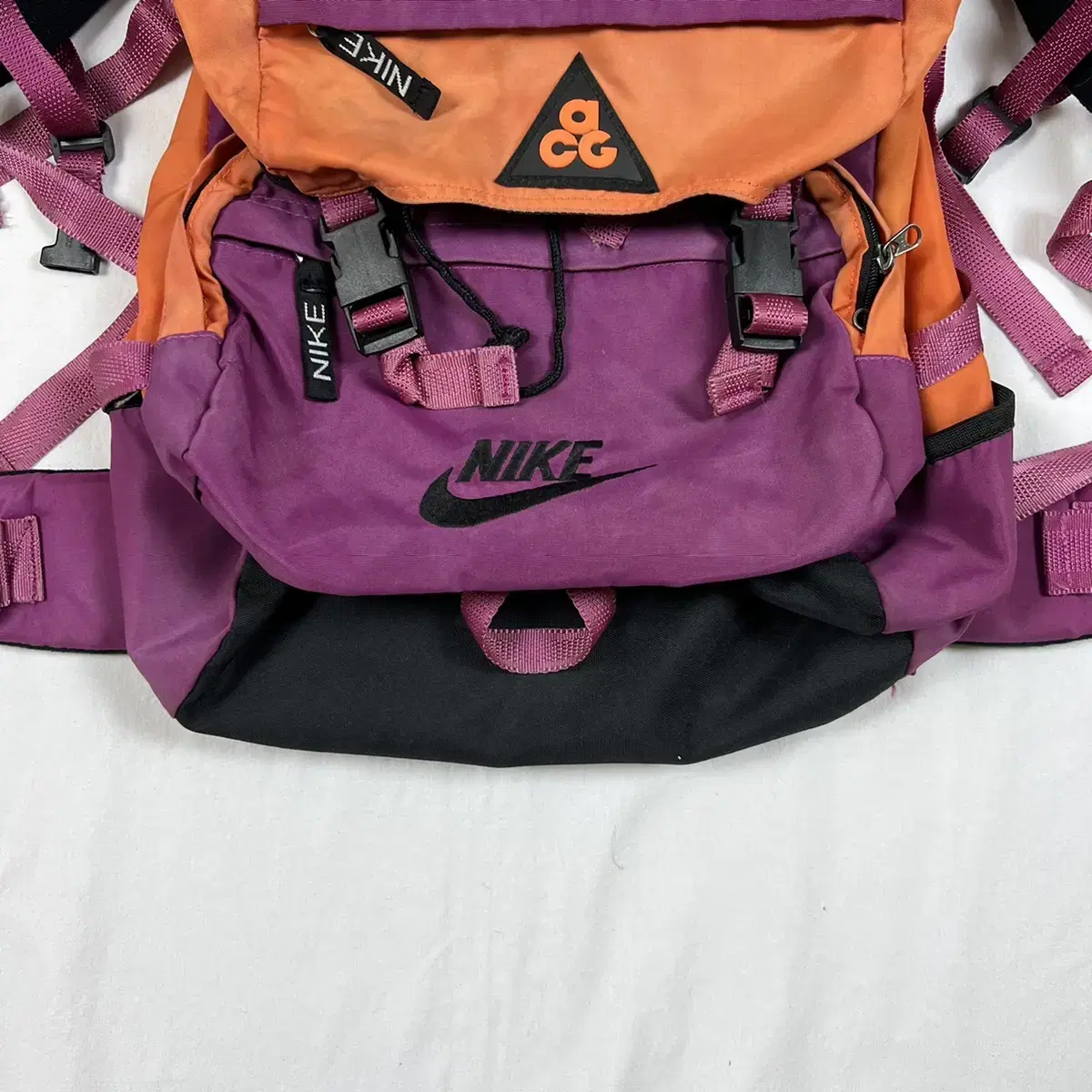 90s 94년도 나이키 nike acg 로고 백팩 가방