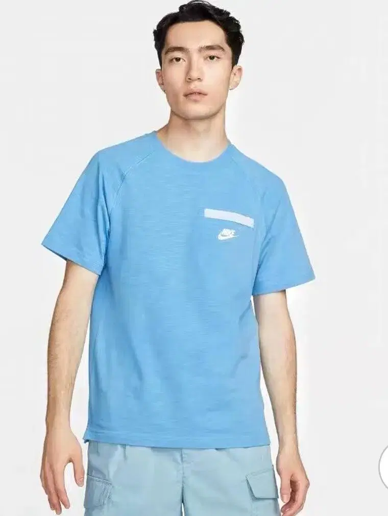 95>Nike Skate Polo Pastel Bloo T-shirt