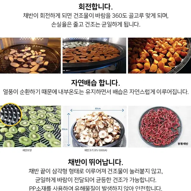 신일테크 회전식 고추건조기 PS-2000A