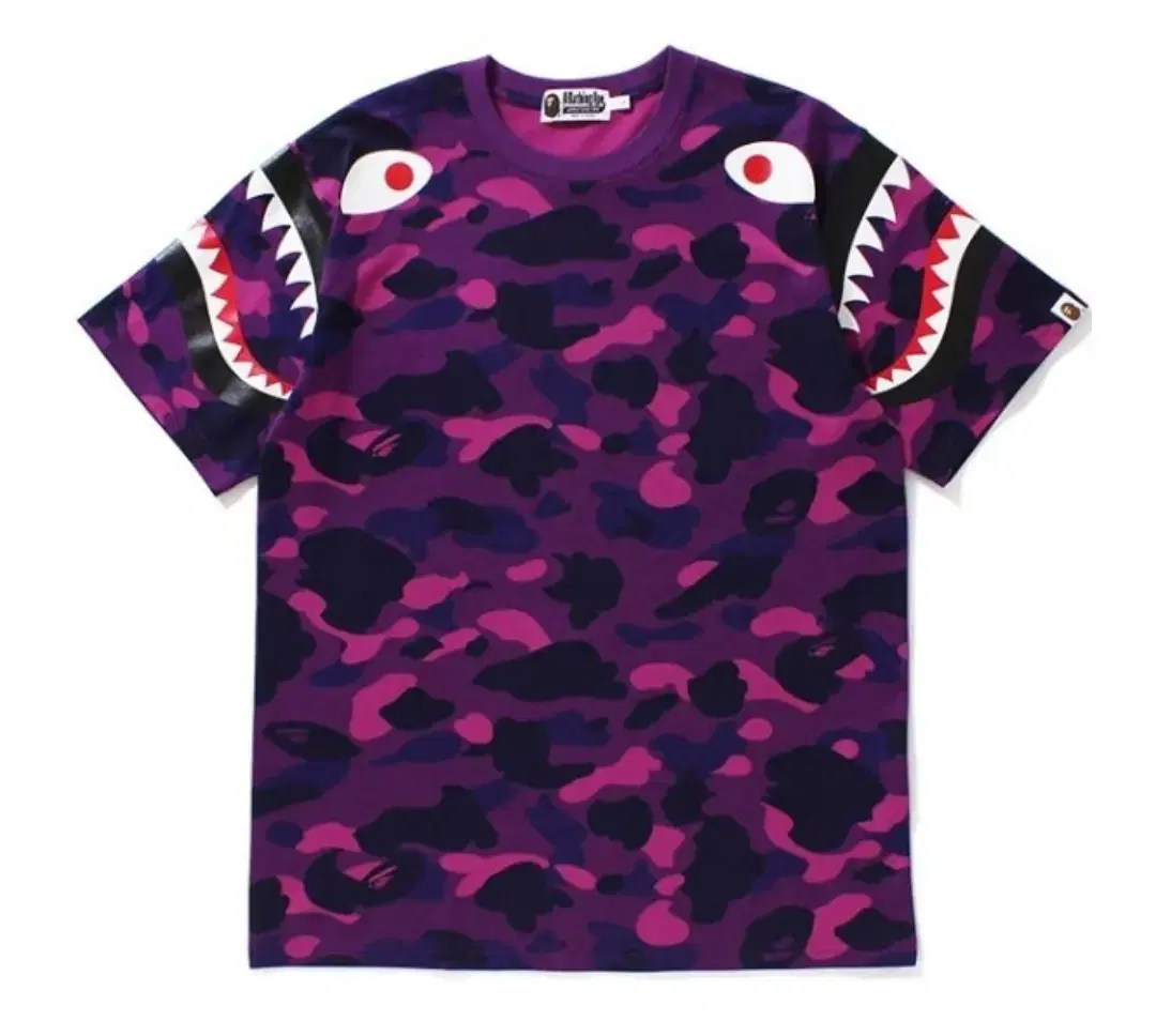 Vape Genuine Color Camo Shark Shoulder Tee XL