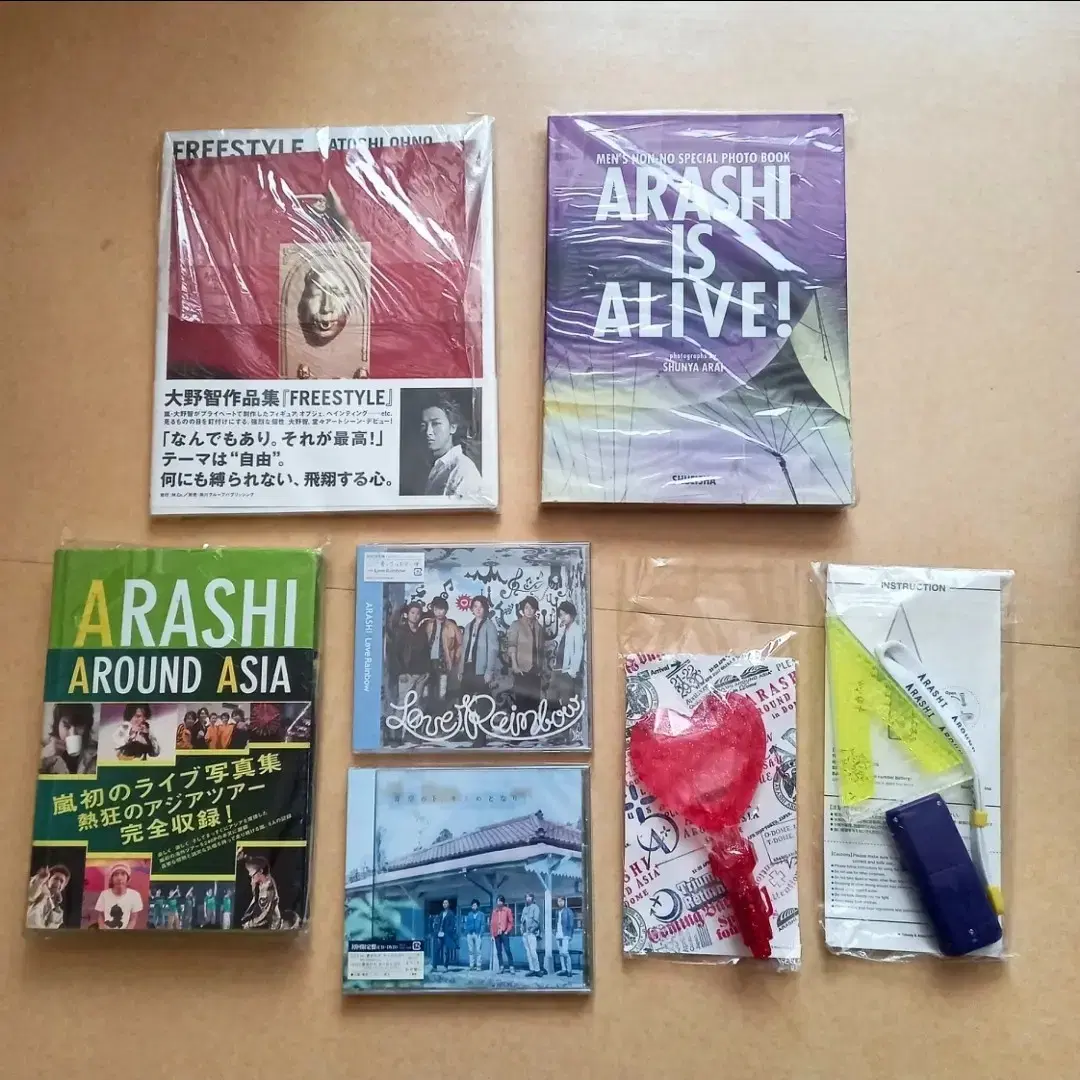 Arashi photos, stickers, wuchiwa, albums, photobook bulk sells