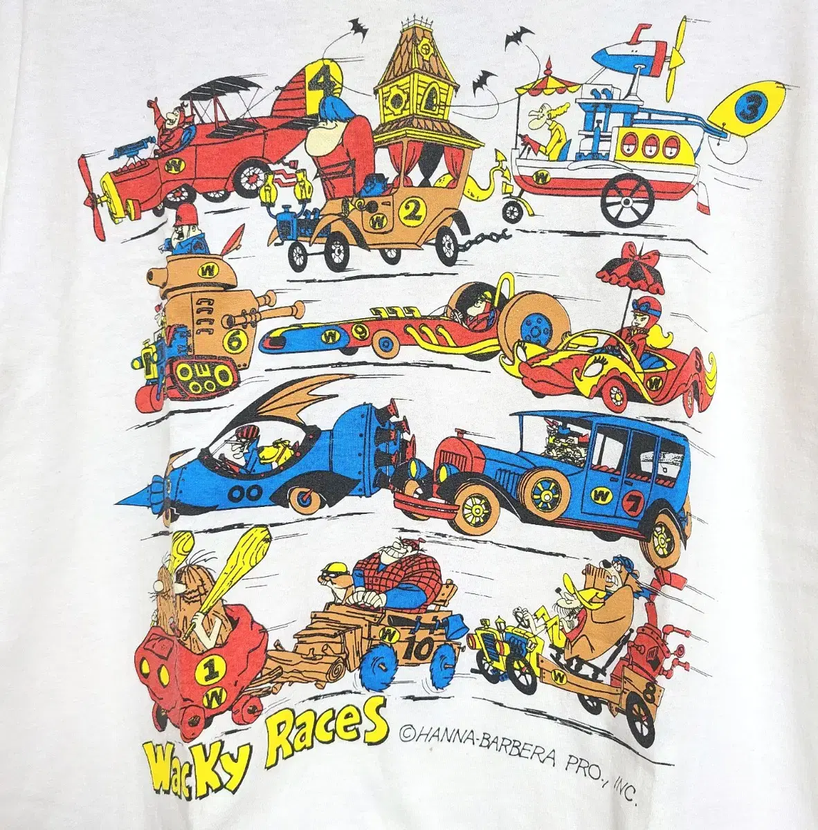 WACKY RACES Wacky Races Vintage T-Shirt