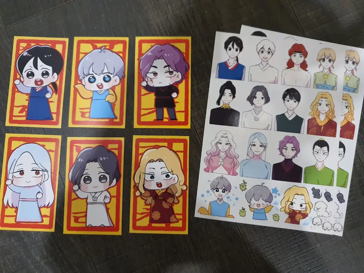 Neeweb Gadamhangsun Amulet Photocard + Sticker