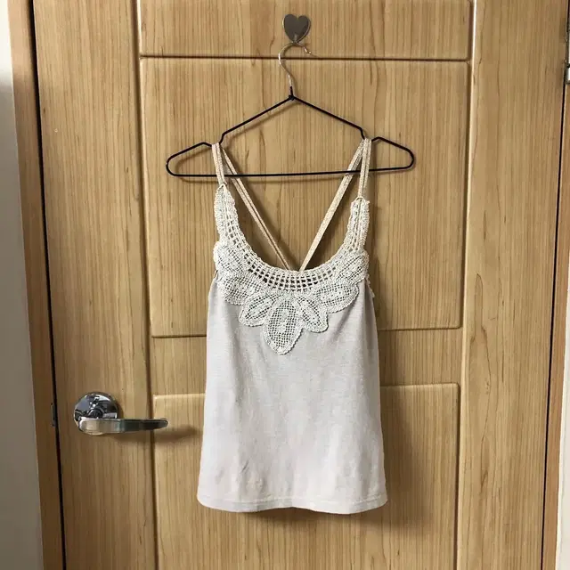 Vintage Crochet glitter sleeveless