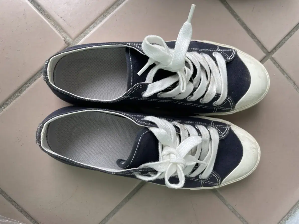 MUJI MUJI Canvas Shoes 260 Navy