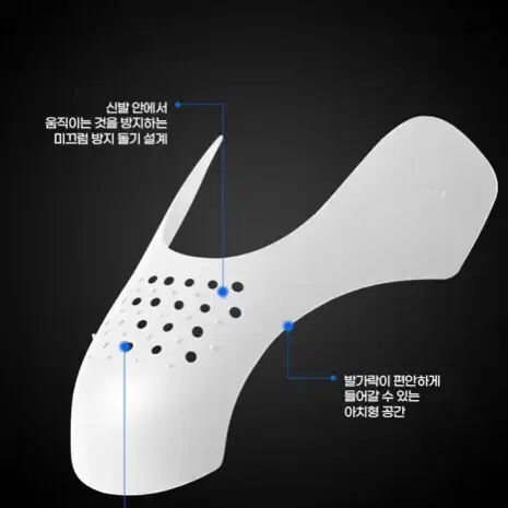 [후기인증] 첫사랑조던패드 구김방지 신발 앞코 주름 슈가드 슈케어 운동화