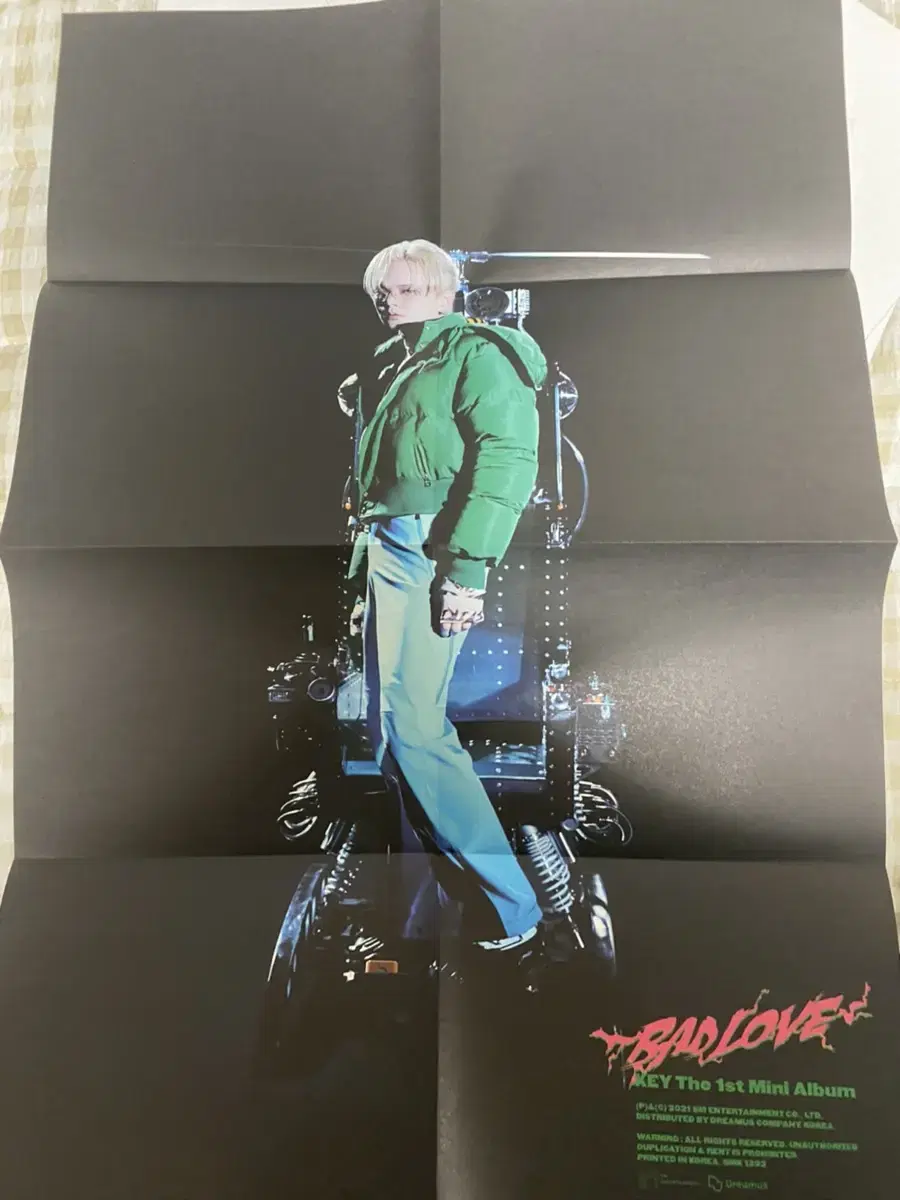 Shinee key Gibeom KEY Solo album Grounding poster