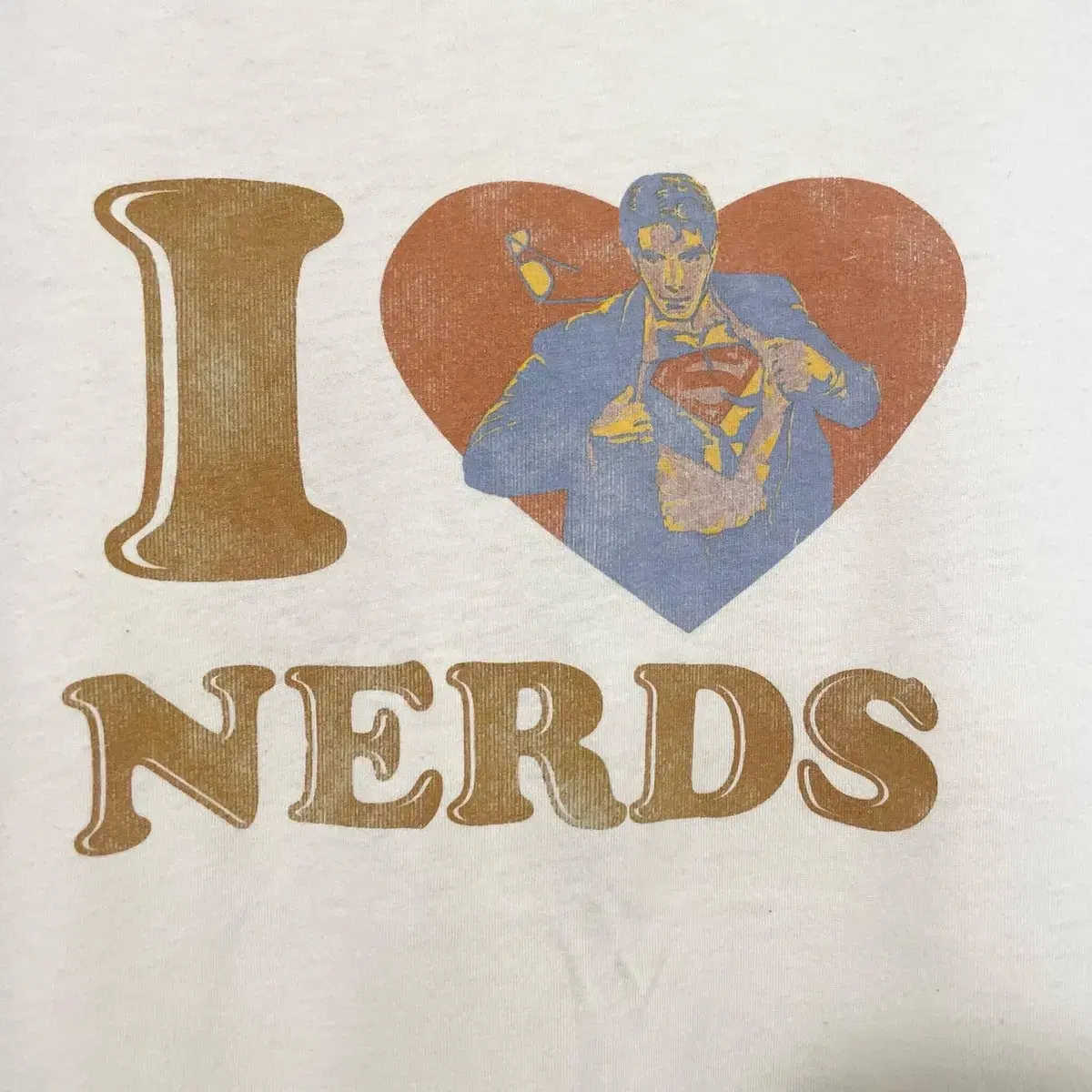 00s Dc Comics Superman Nerd TShirts