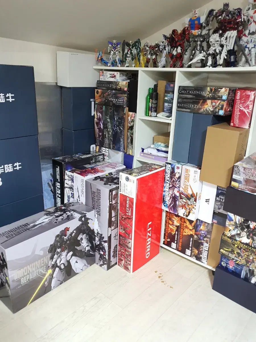 (Postal Service)Gundam.unsealed.PG.MG.RG.continental.alloy.finished.product