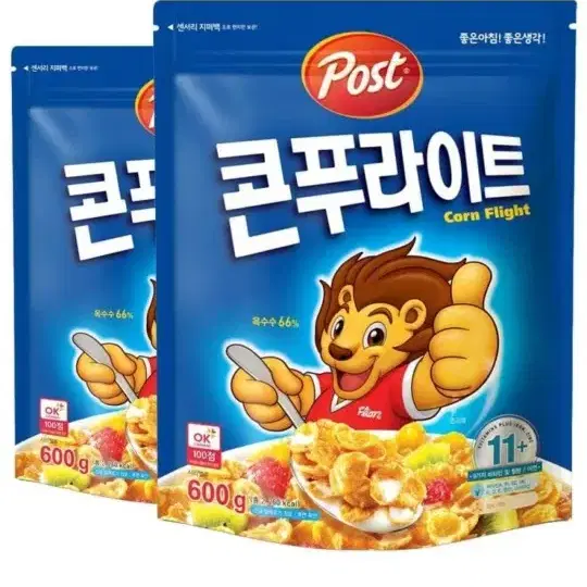 (무배)포스트 콘푸라이트 600g x 3개입