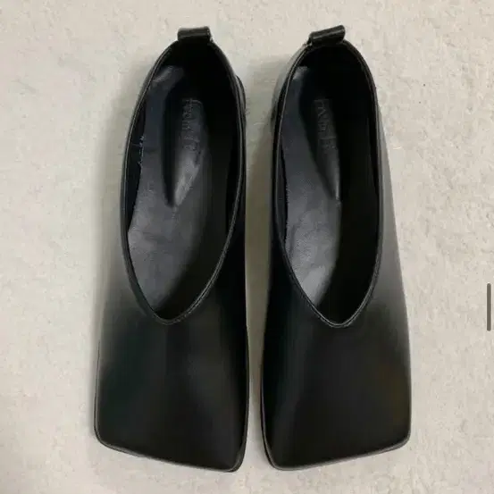 웨스트서울 스퀘어 로퍼 square loafers 블랙 235