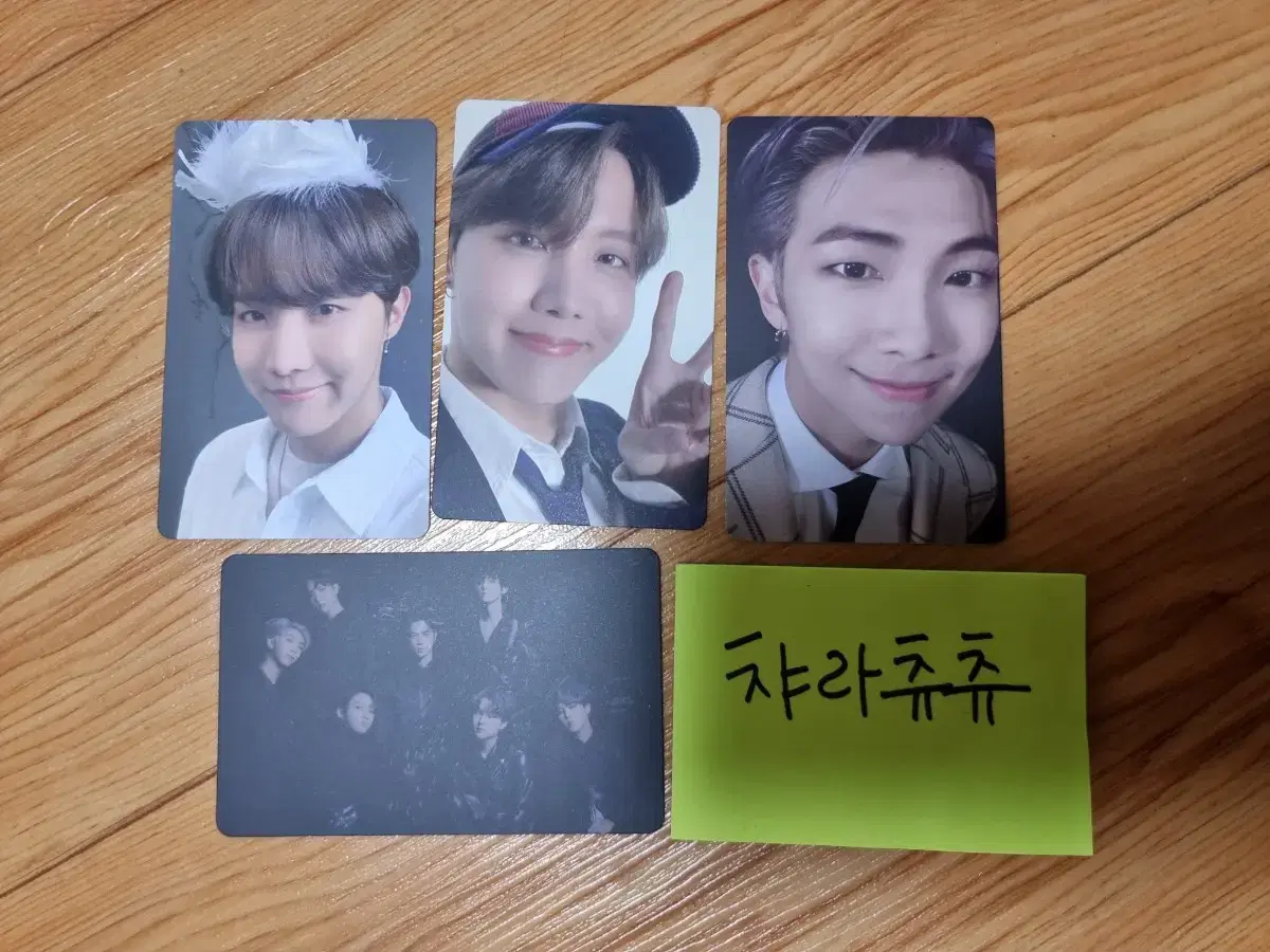 BTS bangtan mapsol album photocard hoseok namjoon group jh rm **BULK!!